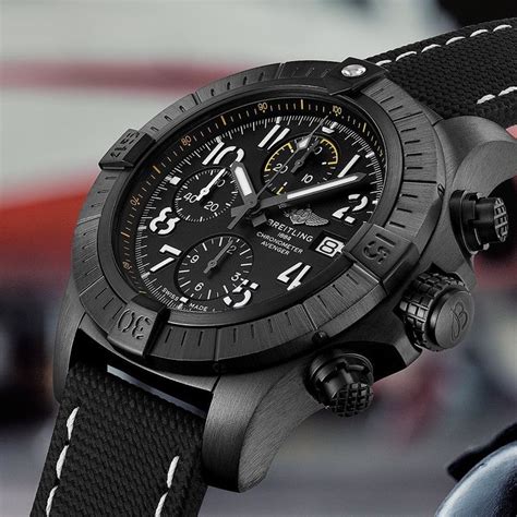 breitling chrono avenger titanium specs|Breitling Avenger night mission.